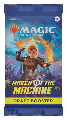 Magic The Gathering TCG March of the Machine Draft Booster Pack