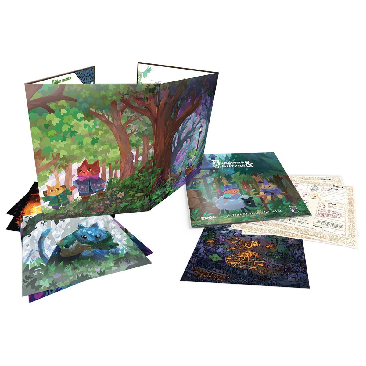 Dungeons &amp; Kittens RPG - Storyteller's Kit