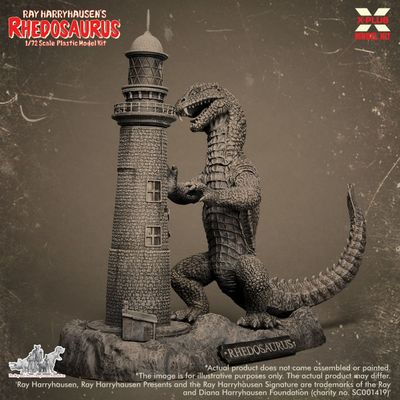 Ray Harryhausen's Rhedosaurus Model Kit (1:72 Scale)