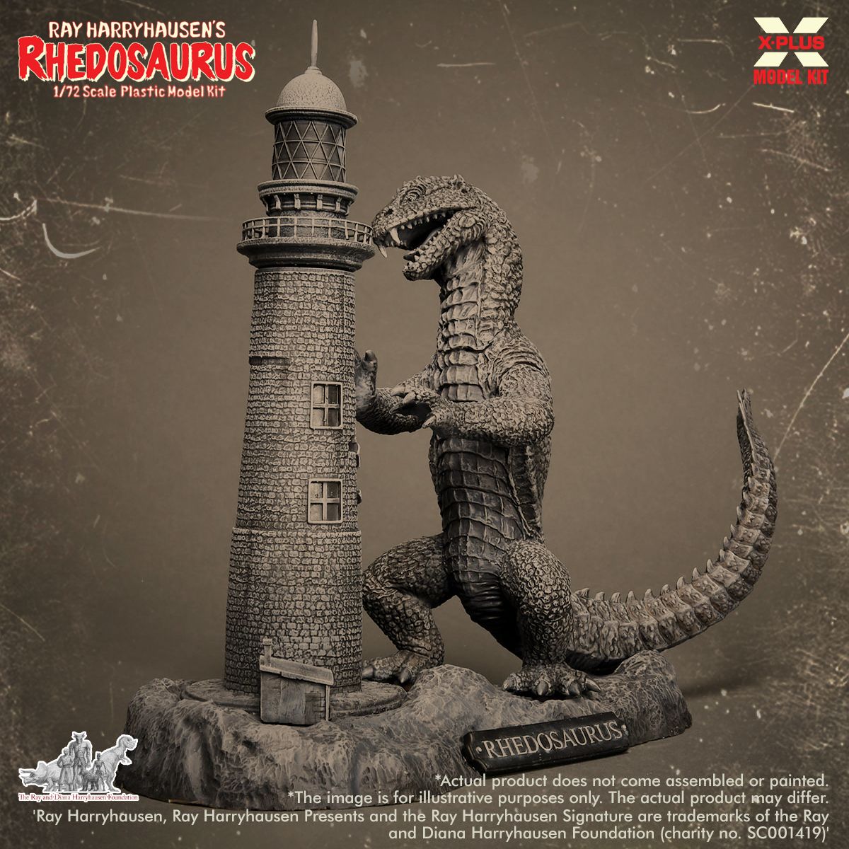 Ray Harryhausen's Rhedosaurus Model Kit (1:72 Scale)