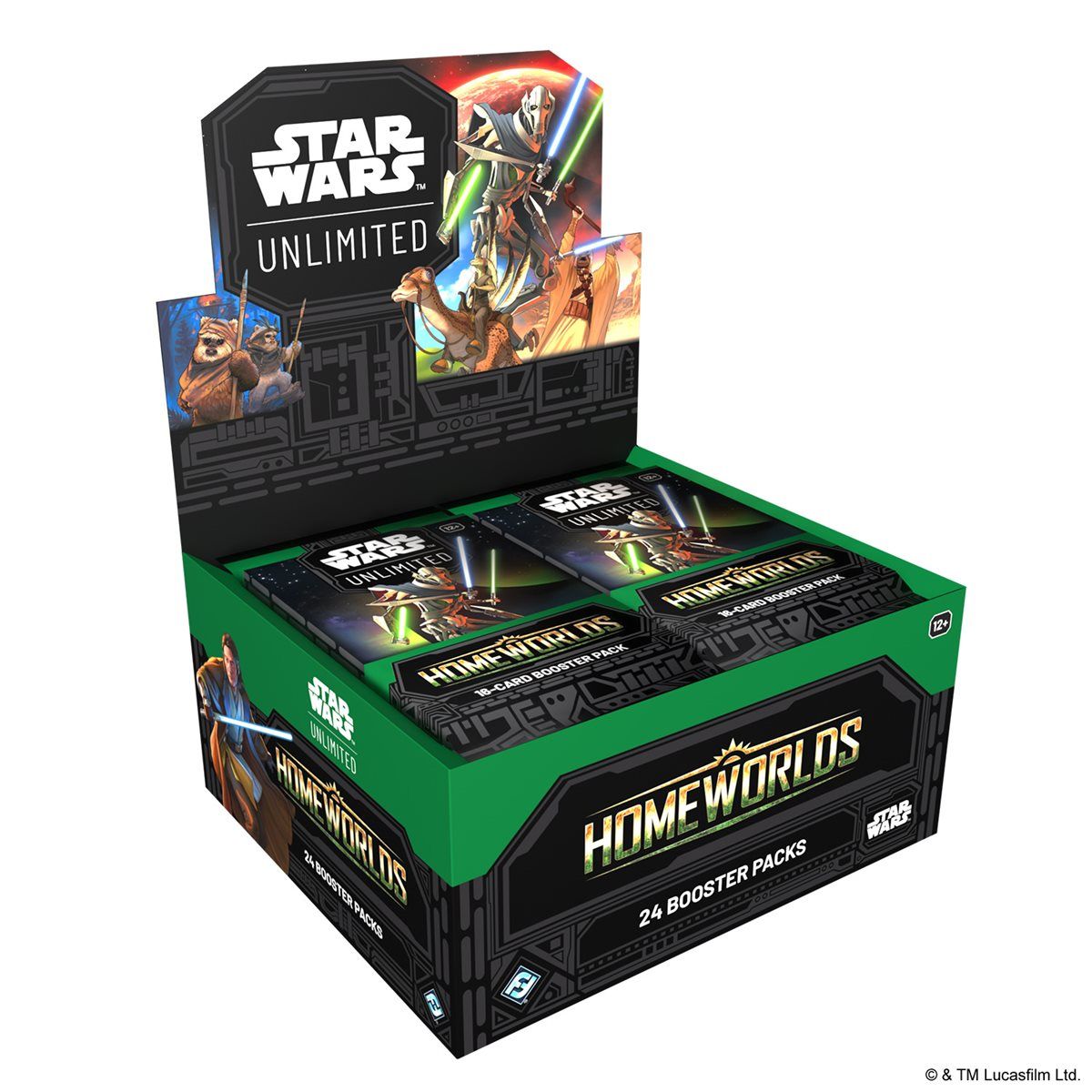 Star Wars Unlimited TCG Homeworlds Booster Box