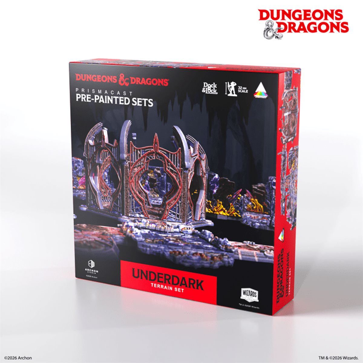 Dungeons &amp; Dragons: Underdark Pre-Painted Terrain Set