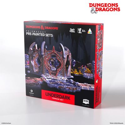 Dungeons &amp; Dragons: Underdark Pre-Painted Terrain Set
