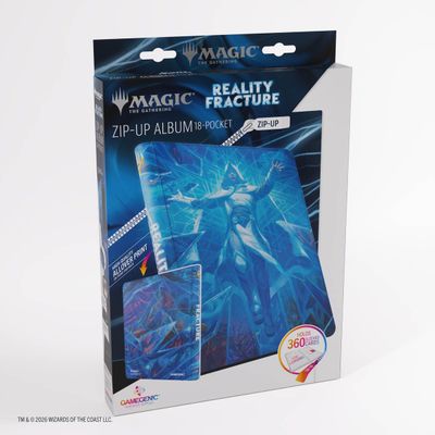 9-Pocket Zip-Up Album - MTG Reality Fracture - Overwrite the Multiverse