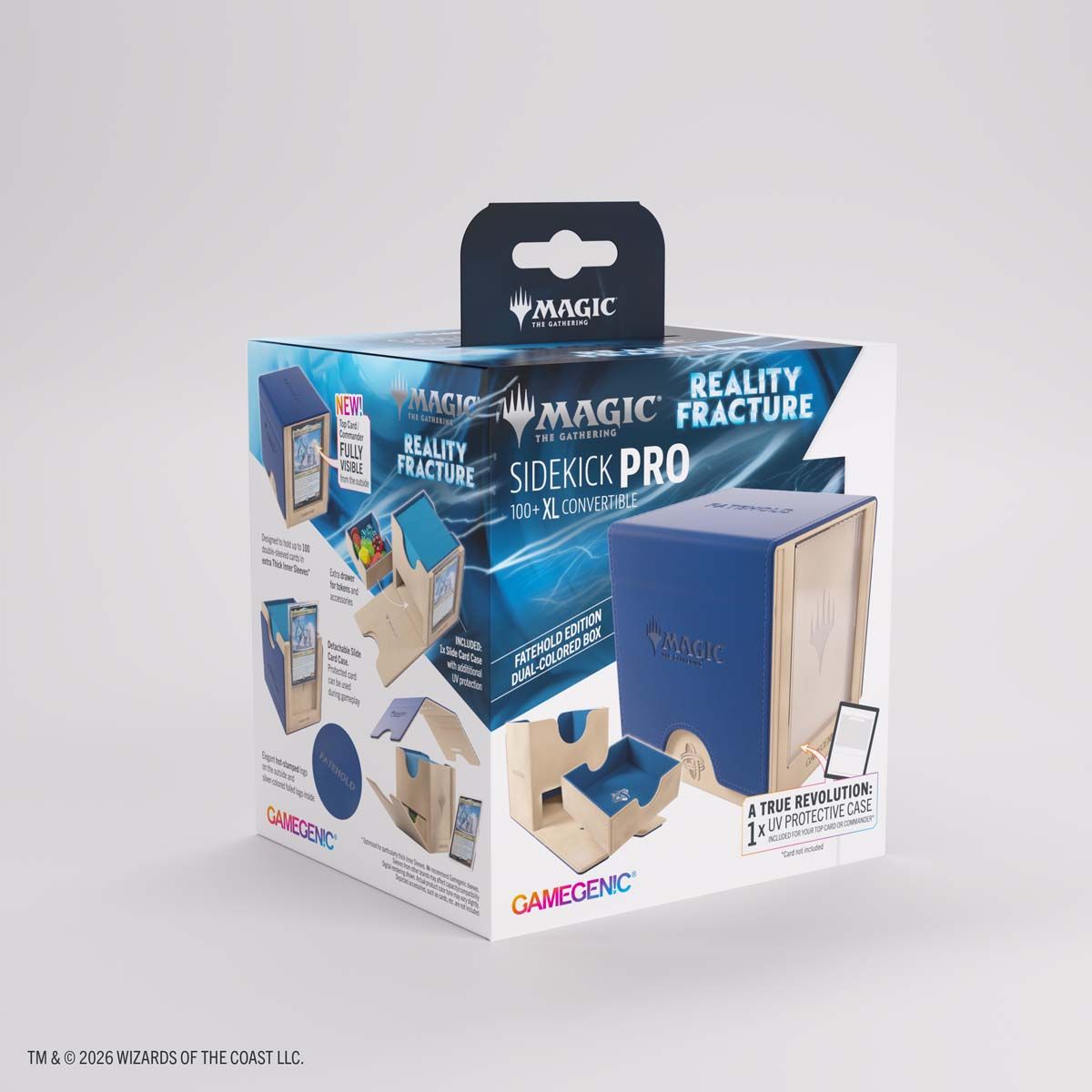 Deck Box - Sidekick Pro XL (100+) - MTG Reality Fracture -