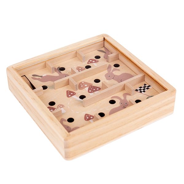 Labyrinth Wooden Logic Puzzles -, Color: Rabbit
