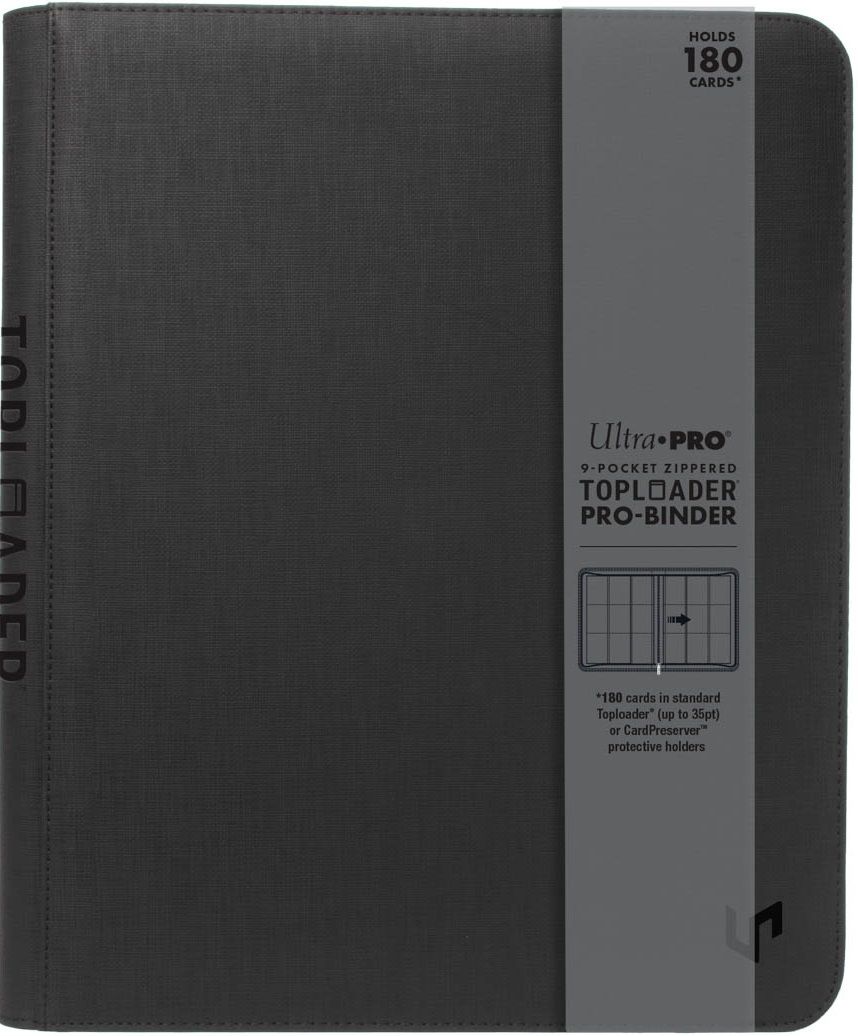 9-Pocket Toploader Zippered Premium PRO-Binder
