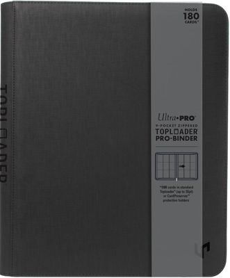 9-Pocket Toploader Zippered Premium PRO-Binder