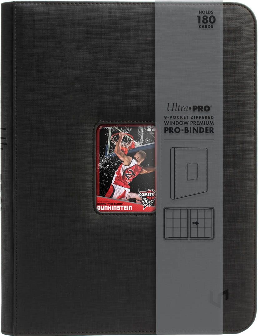 9-Pocket Window Zippered Premium PRO-Binder