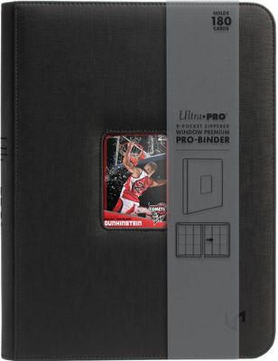 9-Pocket Window Zippered Premium PRO-Binder