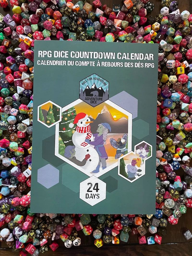 2026 RPG Dice Advent Calendar - Standard 24 Days