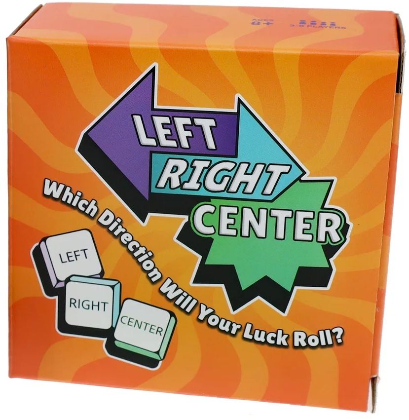 Left Center Right - Wooden Box