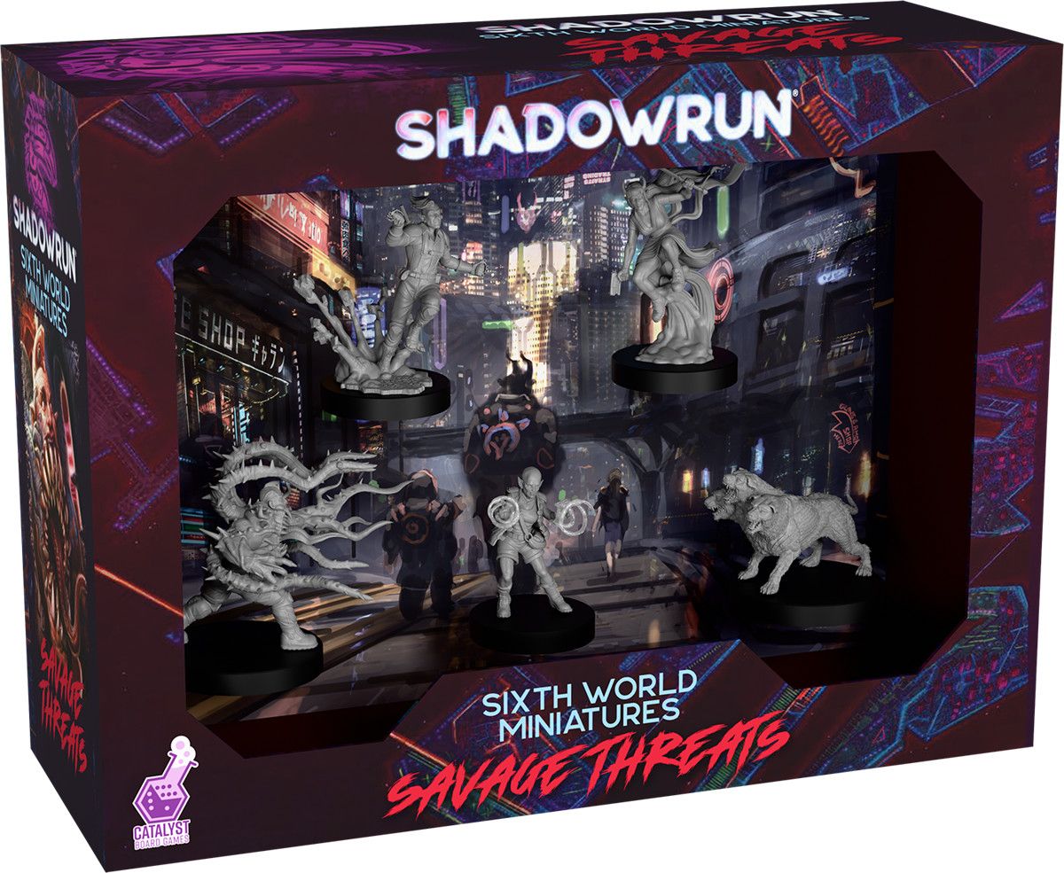 Shadowrun Miniatures:, Type: Savage Threats