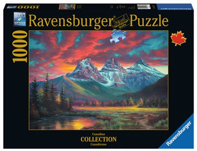 1000 pcs - Canadian Collection: Alberta's Three Sisters