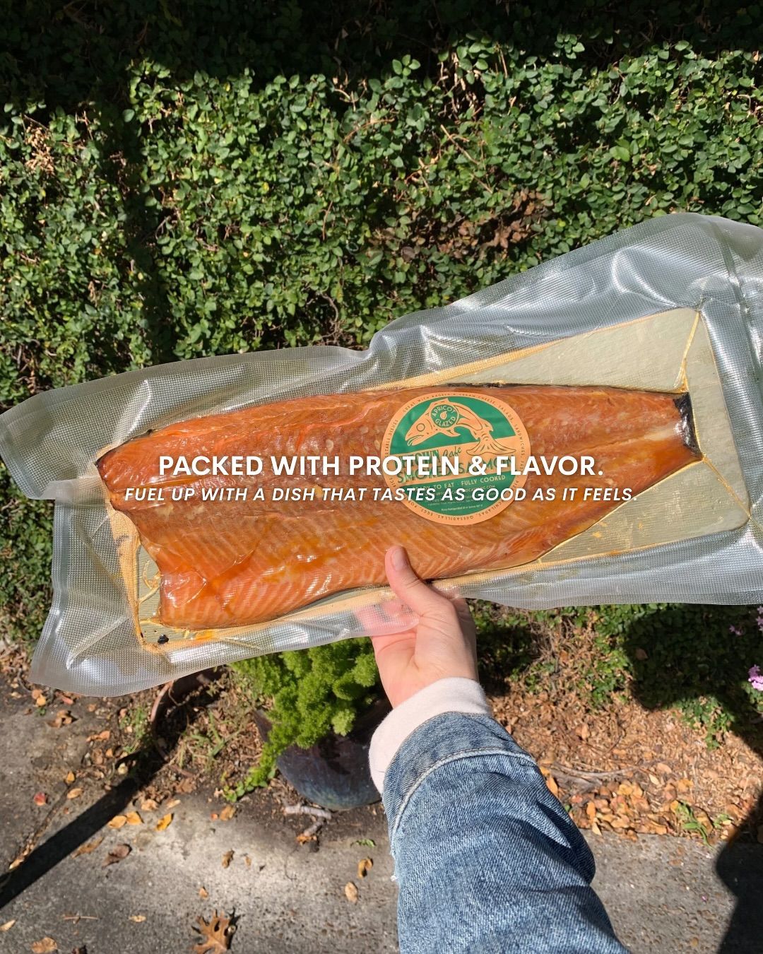 Whole Apricot Glazed Smoked Salmon