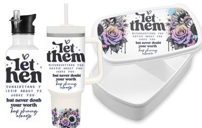 Lunchbox and Water Bottle Gift Set