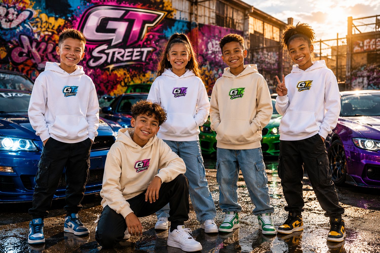 GT Street - Kids Hoodies