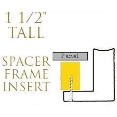 1 1/2" Tall Space Frame Insert