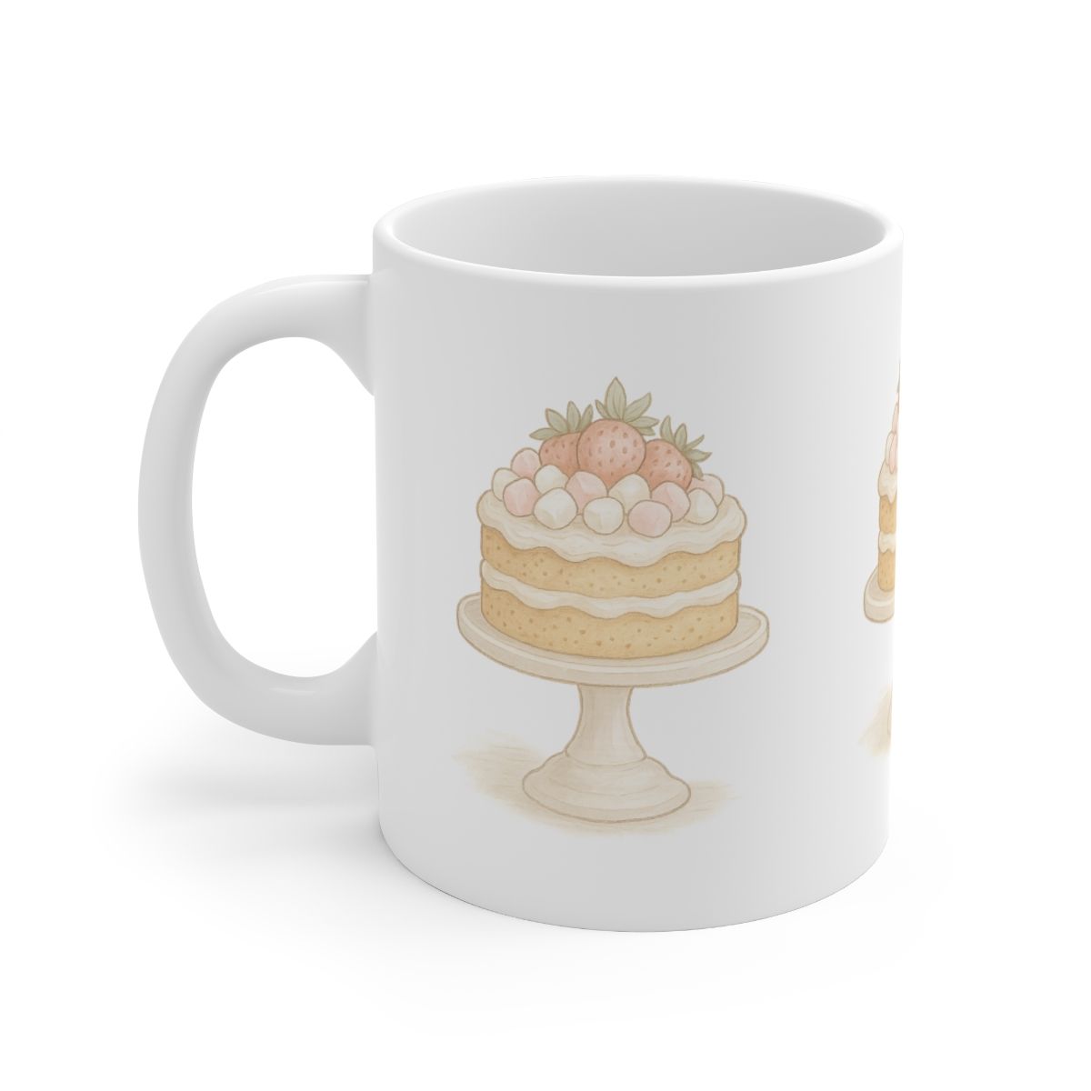  Pretty Mug - Sponge Cake