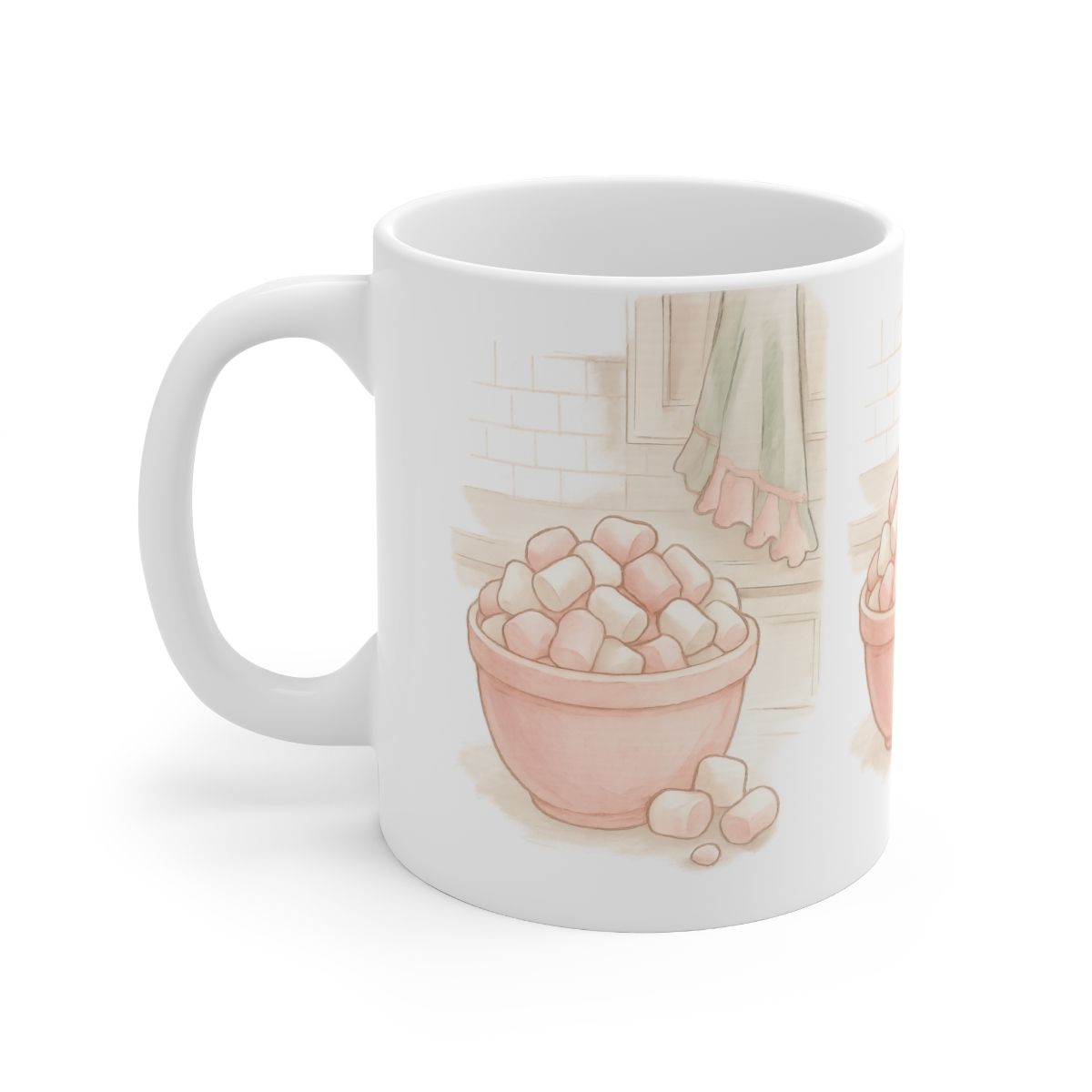 Pretty Mug - Marshmallows