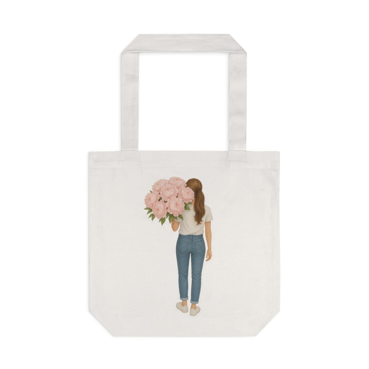 Peony Girl Tote