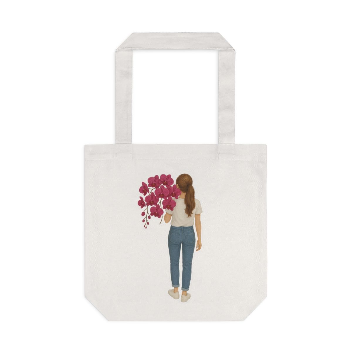 Orchid Girl Tote