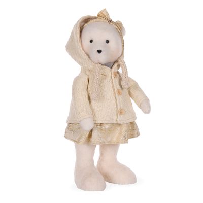 Frosted Knitted Mrs. Bear