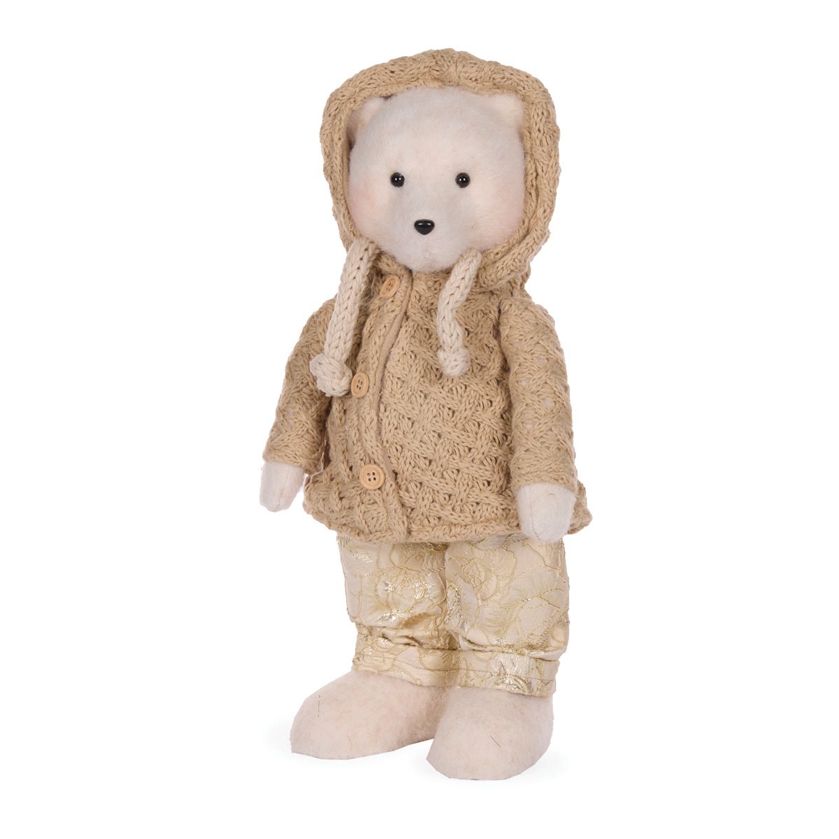 Frosted Knitted Mr. Bear