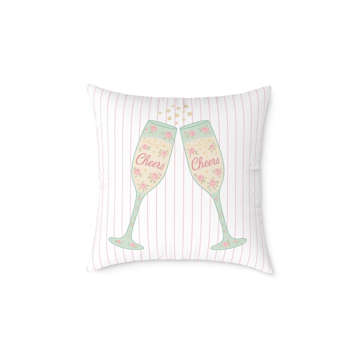 Cheers Clink Pillow