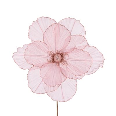 Sheer Pink Camellia floral pick