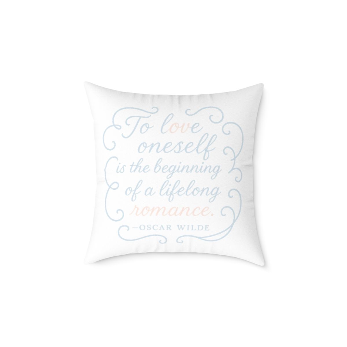 Love and Romance Pillow, Sizes: 20" × 20"