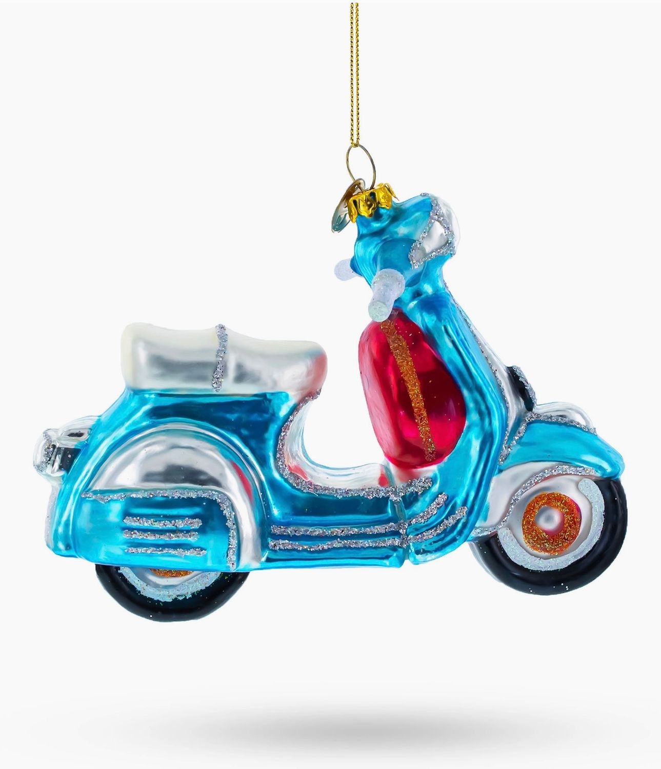 Blue Retro Scooter