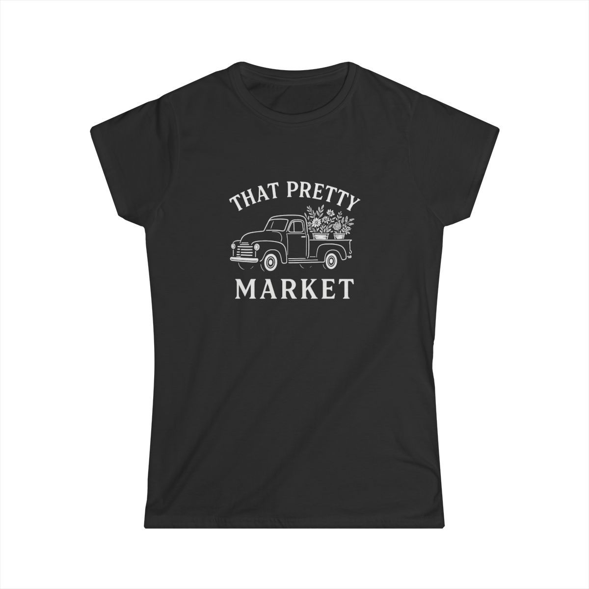 That Pretty Market Flower Truck Tee