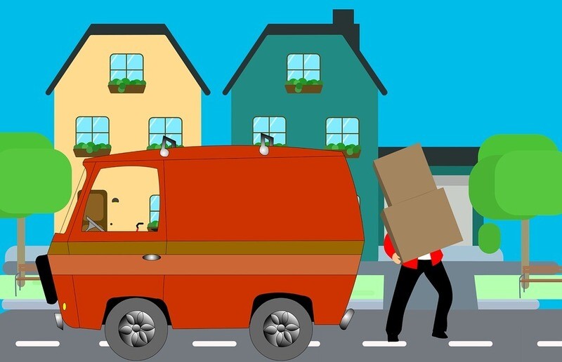 UMZUGSHELFER MIT TRANSPORTER