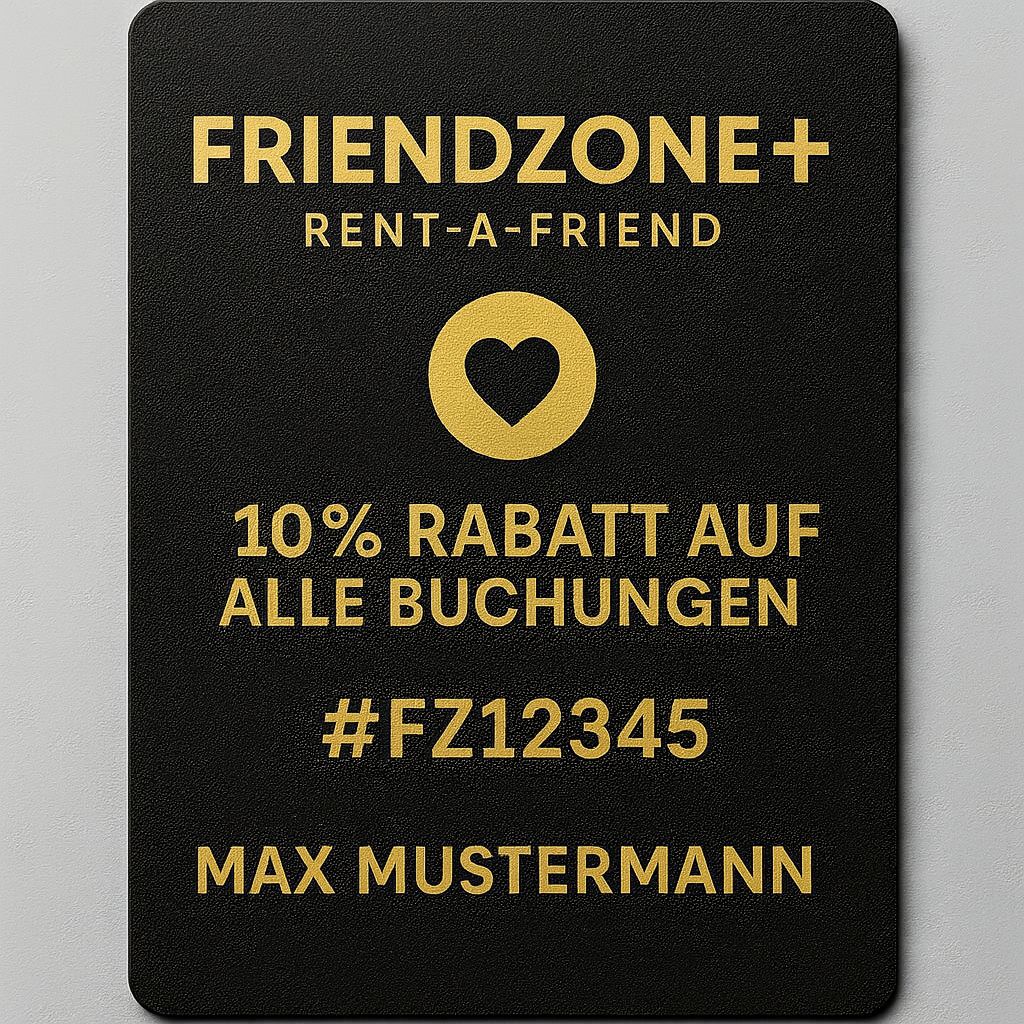 FRIENDZONE+ Black