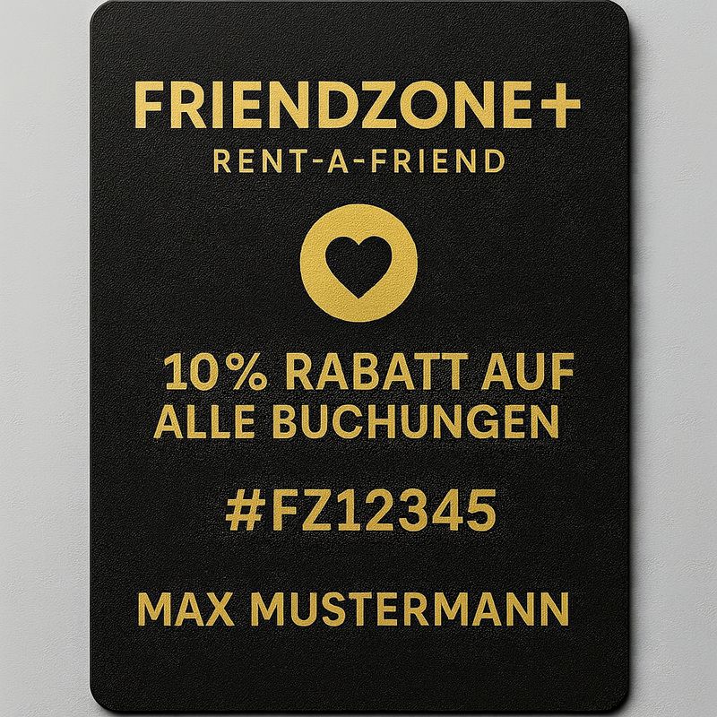 FRIENDZONE+ Black