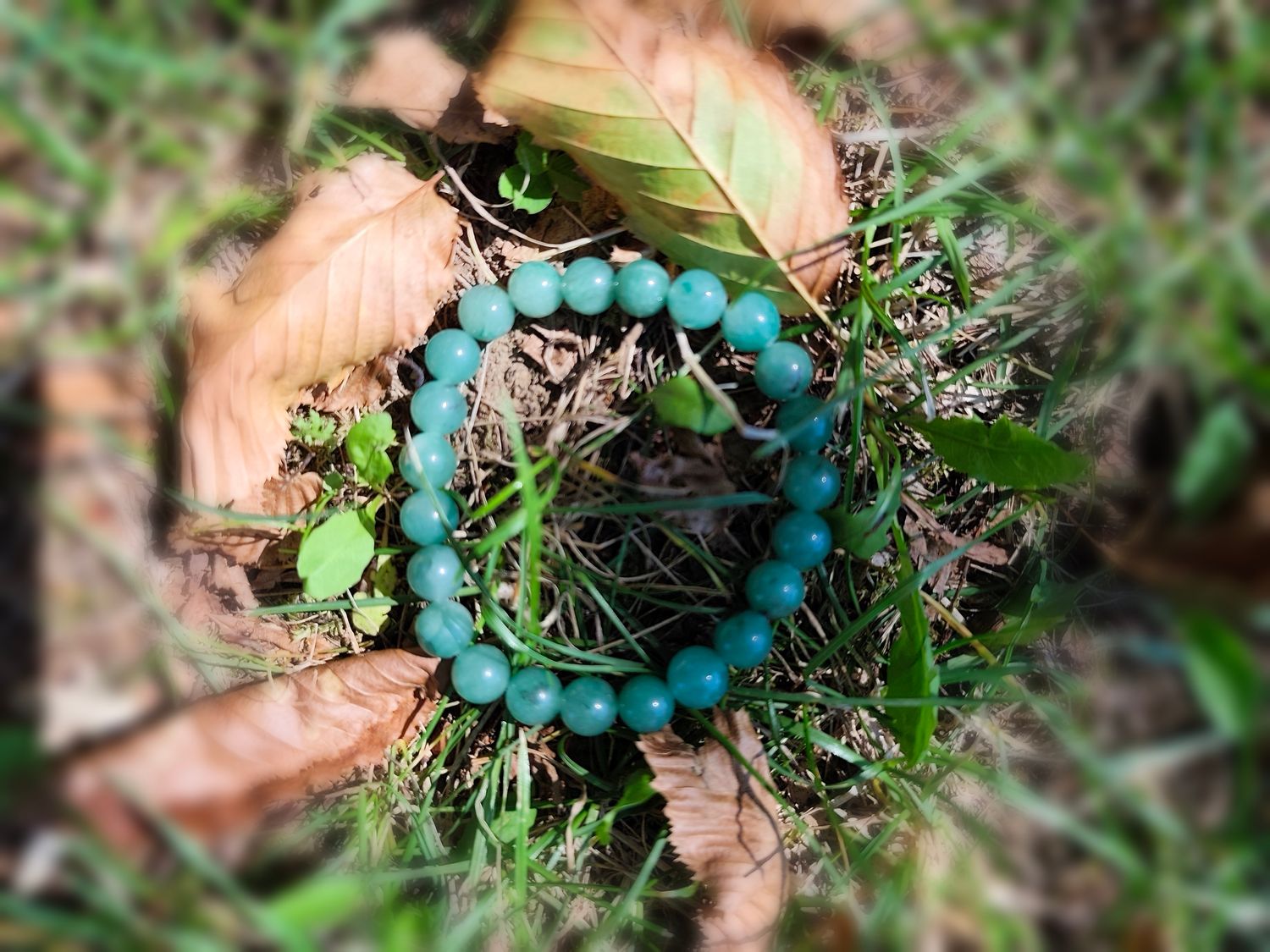 Elastična zapestnica ZELENI AVENTURIN 8mm