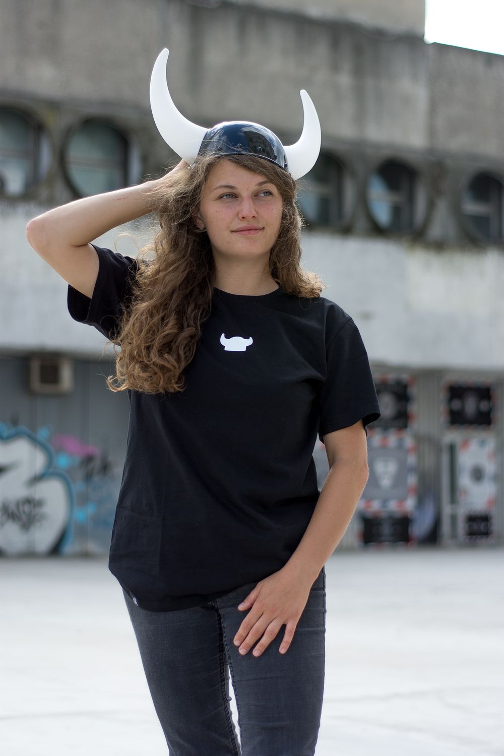 T-shirt Hełm czarny 750-375 GB