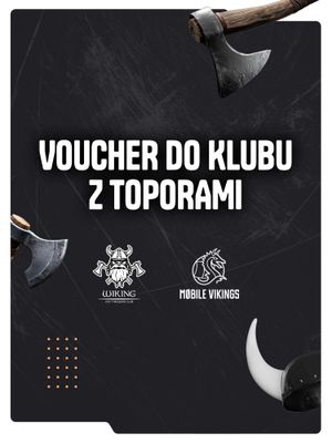 Voucher do Klubu z toporami 900-450 GB