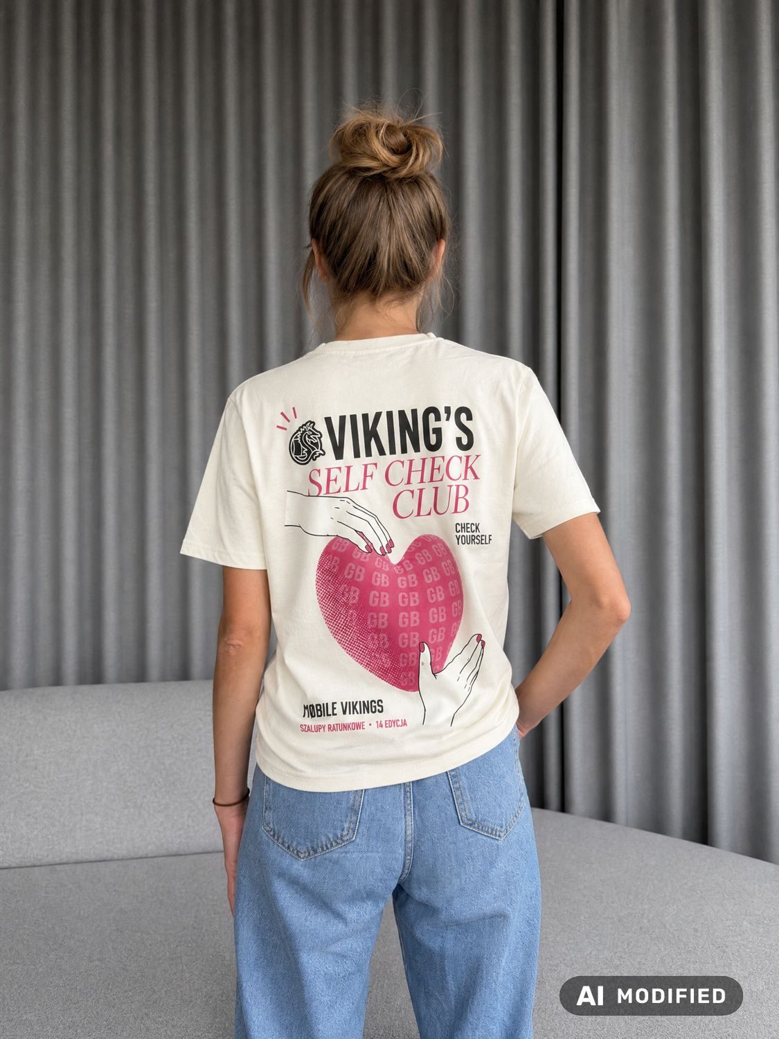 T-shirt Viking’s Self Check Club 500-1000 GB