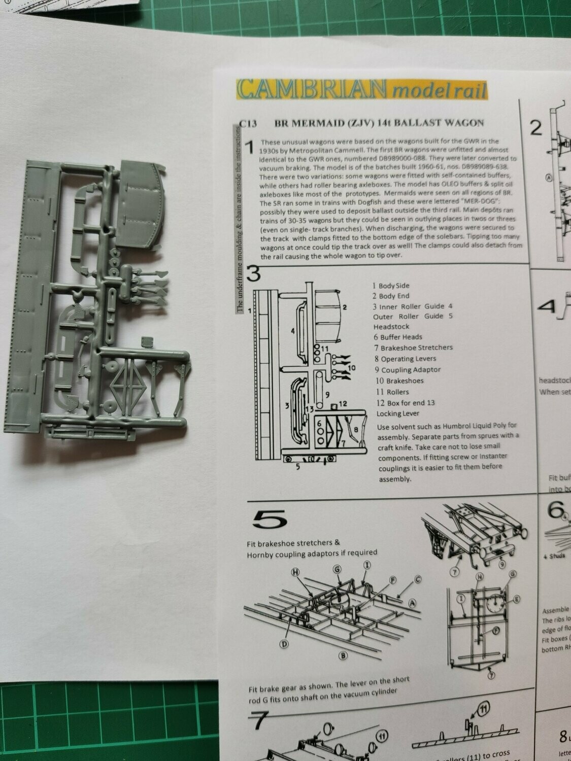 X073-AB replacemant parts for C13 Mermaid