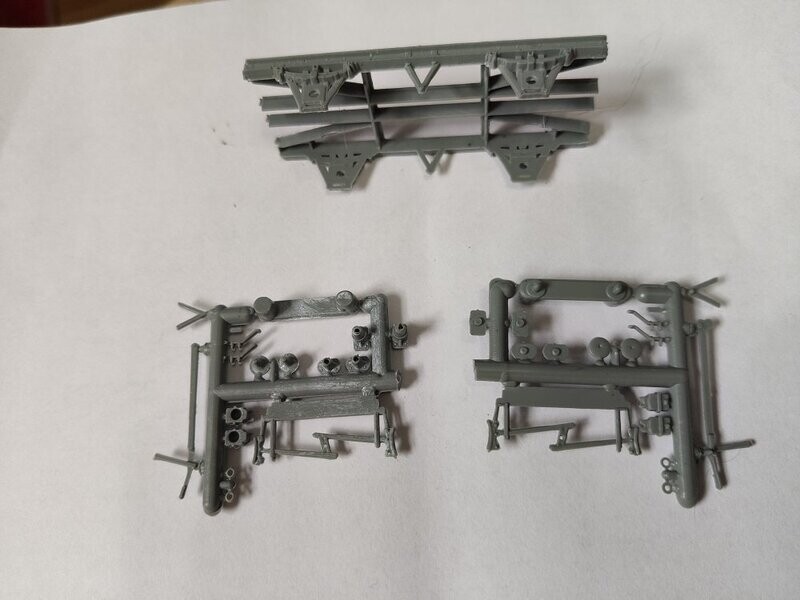 C105 17' 6" "One-piece" Skeleton Steel Underframe (10' wheelbase - 40mm)