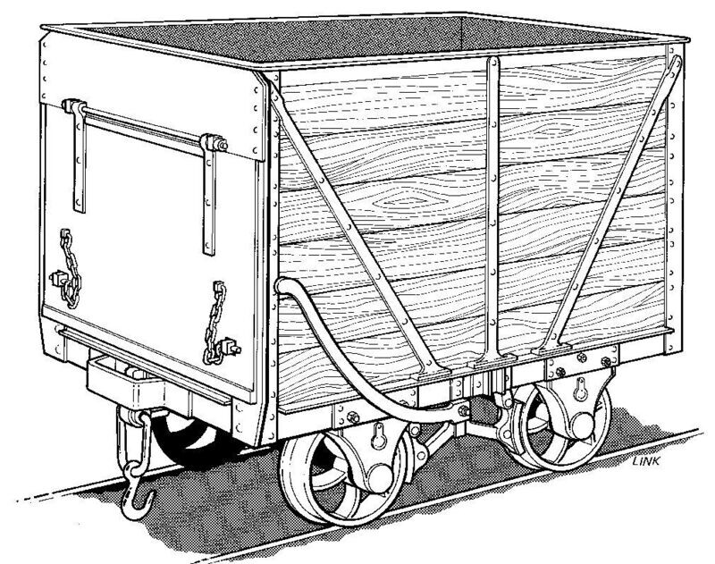 CC3004 Cooper-Craft 16mm LNWR Coal Wagon
