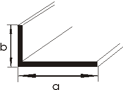 Brass L Section 1.0mm x   0.5mm length 250mm