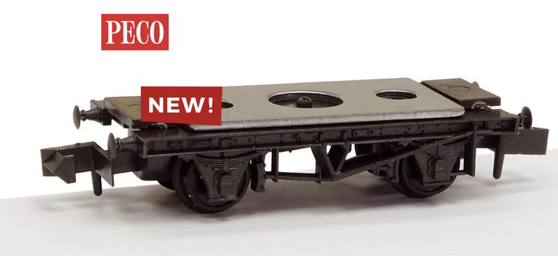 NR-121D 10ft WB Wagon Chassis Steel Solebars Disc Wheels (N) NR-121D 10ft WB Wagon Chassis Steel Solebars Disc Wheels (N)