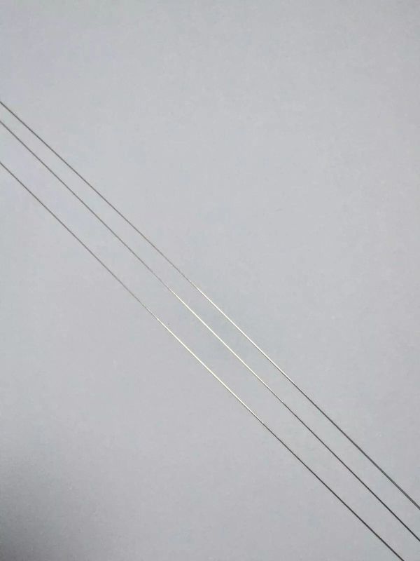 Nickel Silver Straight Wire 0.31mm dia x 1metre (3) Nickel Silver Straight Wire 0.31mm dia x 1metre (3)