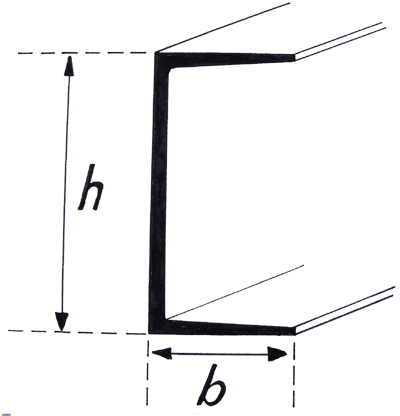 Brass U Section 3.5mm x 2.0mm length 250mm Brass U Section 3.5mm x 2.0mm length 250mm