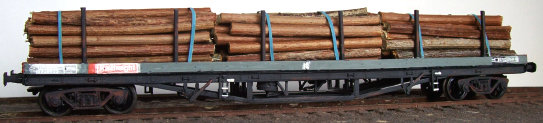 C85 BR Bolster D VB/BSW Timber Wagon-Gloucester bogies