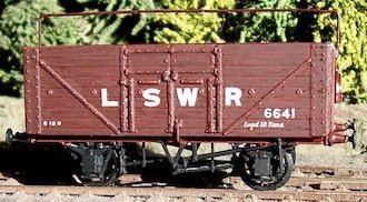 C79 LSWR 12/15ton 8 plank Open Wagon (SR D1316)