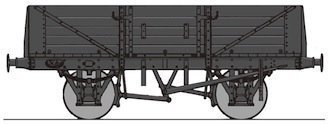 C108 SECR 5 Plank Wagon (D1347/49)